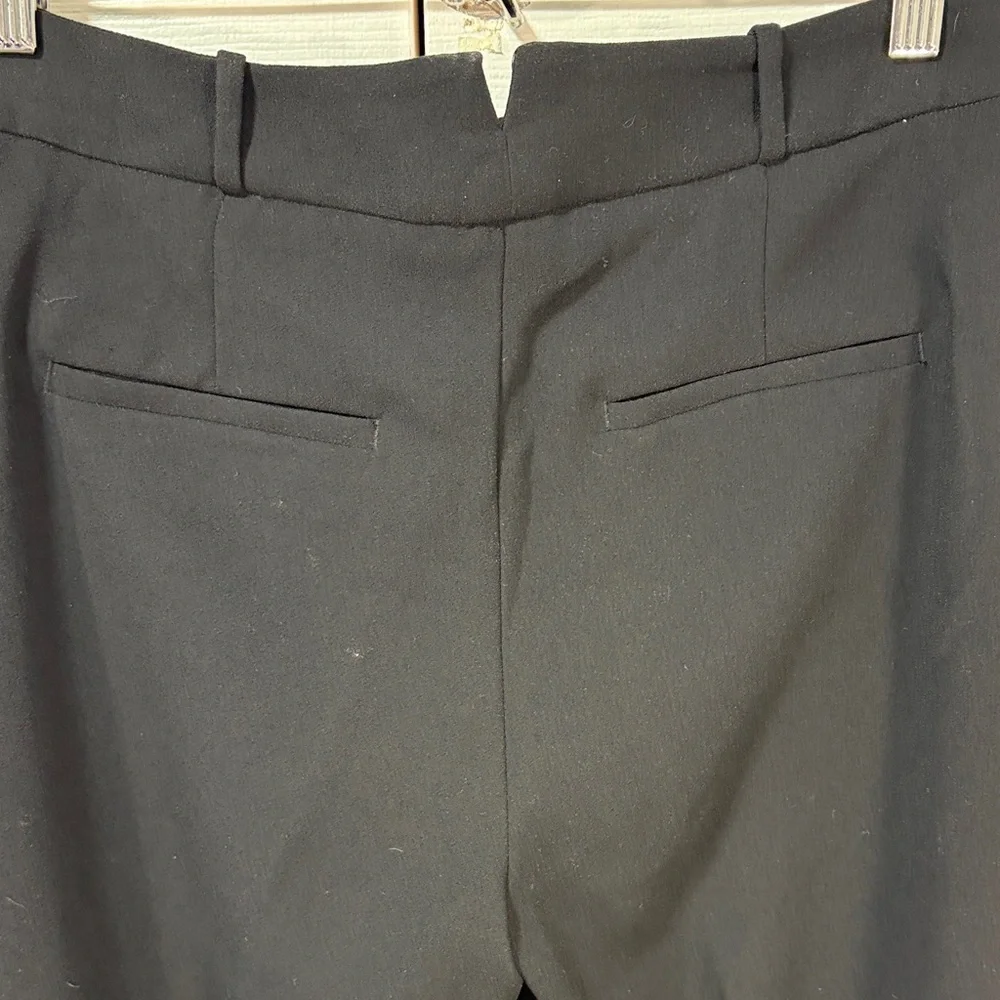 NWT RW&CO Black Straight Leg Dress Pants | Classic Workwear Trouser - Picture 5 of 10
